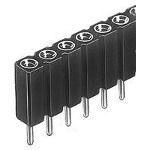 Conn Socket Strip SKT 6 POS 2.54mm Solder ST Thru-Hole