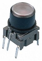 SP Illuminated Black Keyboard Switch, 50 mA@ 24 V dc, -40  +160C