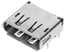 20 Pos 0.5mm RA SMT Power Connector, 40V, Gold Plated