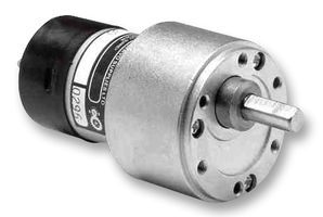 MCLENNAN   1308-24-250   Geared DC Motor, Instrument, 24 VDC, 14 rpm, 100 N-cm