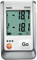 testo 175 T2 Data Logger, Maximum Temperature +120 (External) C, +55 (Internal) C, USB, Battery AAA
