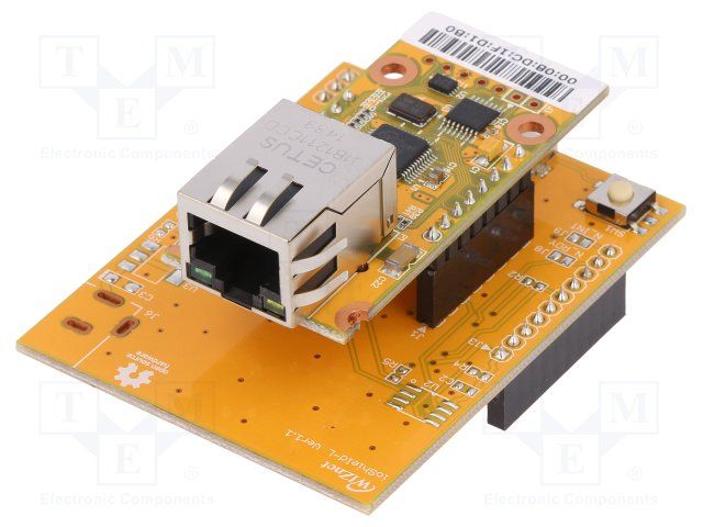 Ethernet Development Tools ioShield for TI's Launchpad