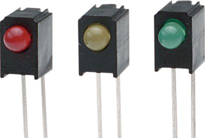 Single Color LED, Super Yellow/green, Diffused Green, T-1, 3mm, ROHS COMPLIANT PACKAGE-2