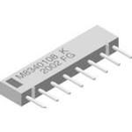 8-Channel 10K Ohm Thick Film Network Resistor, 50V, -55 to 125°C, Through Hole