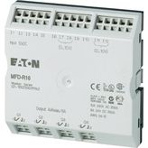 I/O module master for MFD-Titan EASY, 12 DI (2 D/A), 2 AI (-40. . .+400 °C), 4 TO, MFD-TP12-PT-A, Eaton