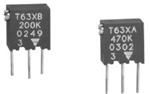 Trimmer Resistors - Through Hole T63YB102KT20