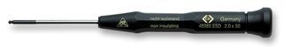 CK TOOLS         T4838XESD20             2mm x 50mm Xonic ESD Electronic Screwdriver Hex
