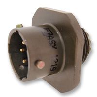 CIRCULAR, SIZE 14, 15WAY, PIN; Product Range:MIL-C-26482 Series I; Gender:Receptacle; No. of Contacts:15; Contact Gender:Pin; Contact Termination Type:Solder; Connector Mounting:Cable Mount; Insert Arrangement:14-15; Connector Body Material:Aluminium Body; Connector Type:Circular Industrial; Contact Material:Copper Alloy; Contact Plating:Gold Plated Contacts; Connector Shell Size:14; SVHC:Cadmium (15-Jun-2015); Contact Termination:Solder