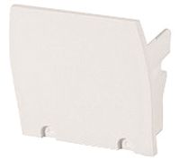 Planet-Wattohm Cable Trunking End Cap Aluminium Chute