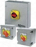 6 + 2EB Aux Pole Lid mount Non-Fused Switch Disconnector, 6NO, 25 A, 10 kW, IP65