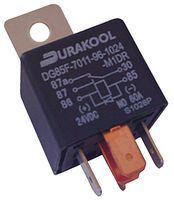 DURAKOOL         DG85F-7021-76-1024             RELAY, AUTOMOTIVE, SPST-NO, 24VDC, 500mA, PANEL