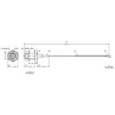 Adapter Cable and Antennas, Adeunis 22 cm, ACC1400BJ, BLUETOOTH, Adeunis