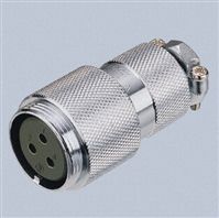 Nanahoshi Kagaku, 2 Pole Cable Mount Connector Socket, 25 Shell Size, Female Contacts