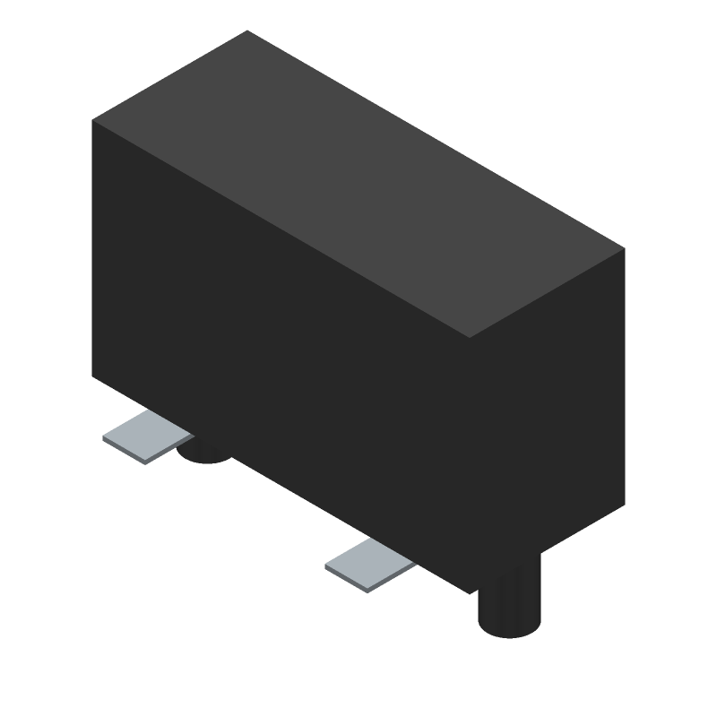 SPDT Slide Switch, 3 Pos, 0.2A, 12VDC, SMT