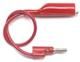 Red 5A 30V Patch Cord Clip Plug Connector