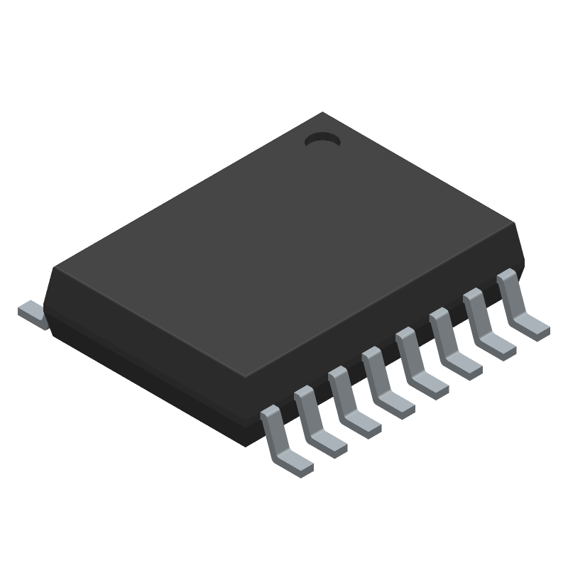 16-Bit Audio DAC, 12.5MS/s, Bipolar, Serial, SOIC