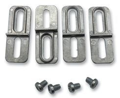 MULTICOMP         ALMF-001             Enclosure Accessory, Mounting Bracket, Pack 4, Mounting Bracket