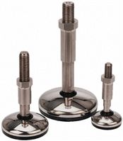 Nu-Tech Engineering Stainless Steel Adjustable Height Mount A125/005 100mm Steel 110mm 85mm 136mm 1000kg 68mm M20 3.5