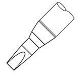 TIP REPL CHISEL .10" MX500 SER