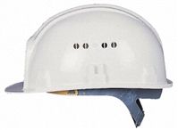 Green Vented HDPE Helmet