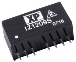 3W DC-DC Converter, 2x15V, 100mA, SIP, 1.6kV Isolation