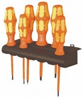 Wera 100 mm VDE Screwdriver, Slotted 3.5 mm Tip