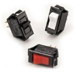 Switch Rocker ON OFF ON SPDT Solder Lug Rocker 15A 250VAC 559.27VA 100000Cycles Bulk