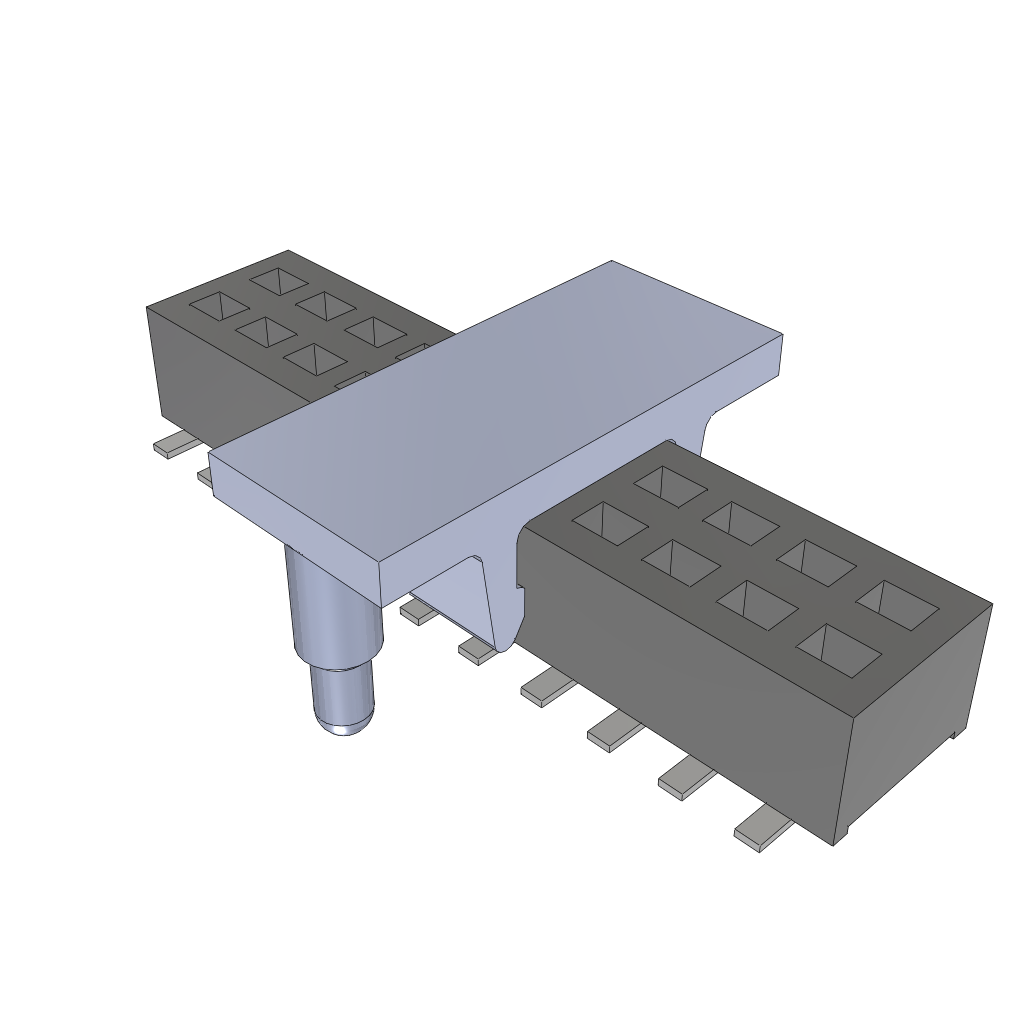Conn Socket Strip SKT 22 POS 1.27mm Solder ST SMD Tube
