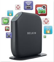 ROUTER, SHARE WIRELESS, BELKIN; Plug Type:-