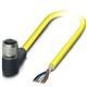 M12 Female 5 Pin 5m PVC Cable Assembly, 60V 4A, IP65, Shielded