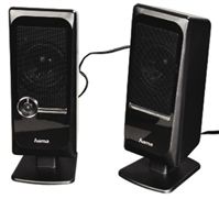 HAMA Black Computer Speaker (Sonic Mobil 140)