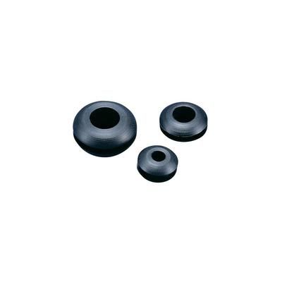 KSS GMR0705 Grommet Black (A x B x C X D x E) 10.2 x 7.2 x 5.0 x 4.4 x 1.7 mm