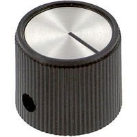 EHC (ELECTRONIC HARDWARE)         EH71-1C2S             ROUND KNOB WITH LINE INDICATOR, 6.35MM