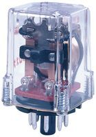 DPDT General Purpose Relay, 12VDC Coil, 10A Contact, Socket Mount