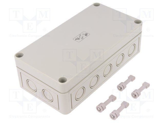 Build-in casing Polystyrene (EPS) Light grey (RAL 7035) N/A Spelsberg PS 1809-6-m 1 pc(s)
