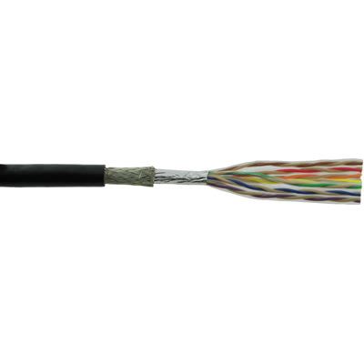 34C 28AWG 1.27mm Pitch Shielded Flat Cable 300V 1.3A