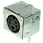 Conn Circular DIN F 4 POS Solder RA Thru-Hole 4 Terminal 1 Port