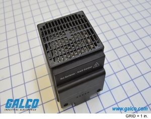 STEGO         02810.0-00             Heater, Touch Safe PTC Fan, DIN Clip, 230 V, 400 W, 90 mm, 85 mm, 111 mm, 3.54 "