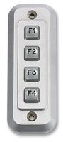 STORM INTERFACE         1K042101             Keypad, STORM 1000 Series, 50 mA, 24 V, 1 x 4, Matrix, 4