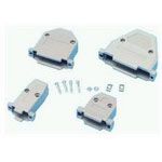 D-Sub Hood 9 Pos Plastic Grey UL94 V-0