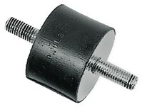 Paulstra 521401 Stud Mount M10 150daN 6mm Male to Male Natural Rubber