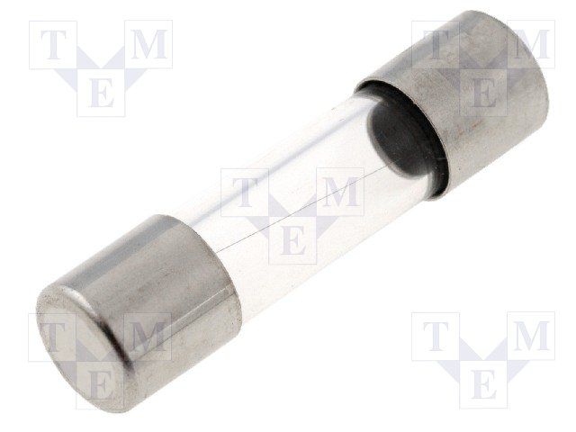 Time Delay Fuse, 160mA, 250VAC, 5x20mm, Glass Body