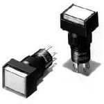 Switch Push Button N.O./N.C. SPDT Flush Rectangular Button 1A 250VAC 30VDC Momentary Contact Solder Panel Mount