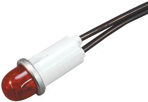 WAMCO         WL-1090A6-12V             LAMP, INCANDESCENT INDICATOR, 12V, 80mA, WIRE LEADED