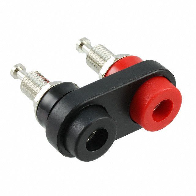 Dual Banana Jack, Panel Mount, Solder, 15A, 1kV