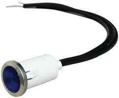 WAMCO   WL-1090QC4-12V   INCAND INDICATOR, 12V, 80mA, WIRE LEADED