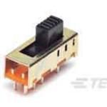 SPDT Slide Switch, 125VAC, 300mA, Thru-Hole PC Pins
