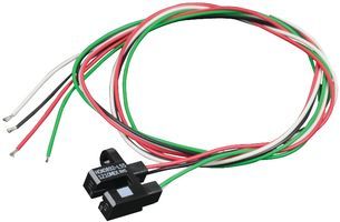 Transistor Output Slotted Switch, 1-Channel, 3.18mm Slot Width, PLASTIC PACKAGE-4