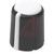 Control Knob, Round Thermoplastic Black Line