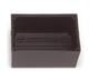 BOX PLASTIC BLK 2.69L X 1.82W